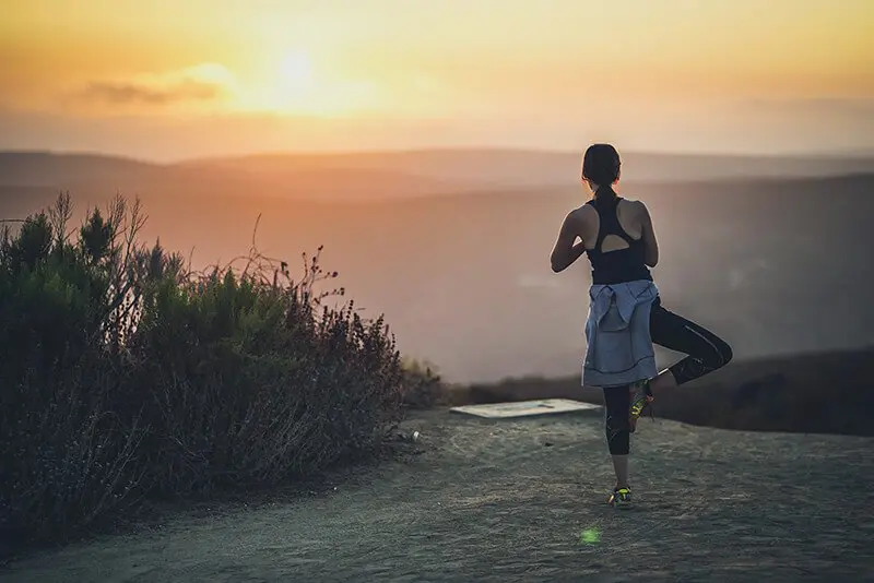 Exercise out in nature